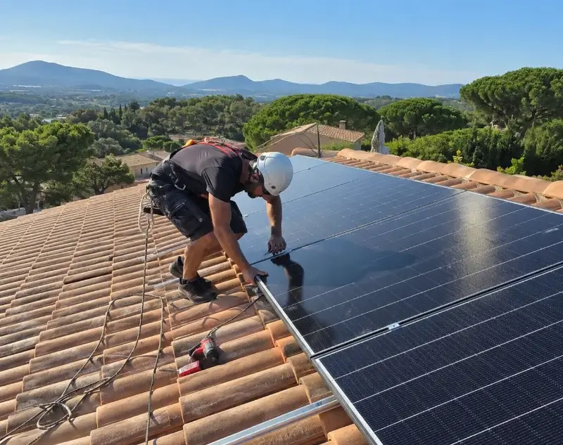 Installateur panneaux solaires Divajeu — pose photovoltaïque sur toiture